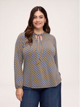 Fiorella Rubino Fiorella Rubino T-Shirt G01CL009516N0Z4 Niebieski Regular Fit