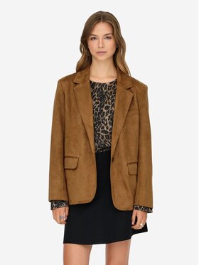 ONLY ONLY Giacca da donna ONLINA LIFE LS FAUX SUADE Beige Loose Fit