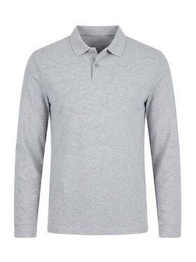 Ombre Ombre Longsleeve L174 Biały Regular Fit