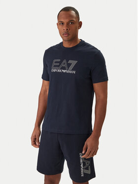 EA7 Emporio Armani EA7 Emporio Armani T-shirt 7M001307 AF10375 Blu scuro Regular Fit