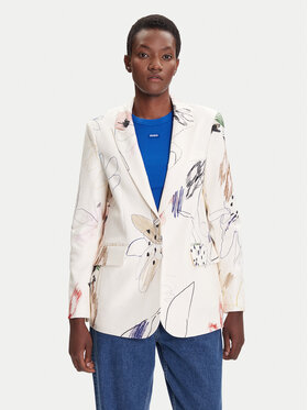 Desigual Desigual Giacca da abito Arty 25WWEW21 Bianco Regular Fit