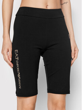 EA7 Emporio Armani EA7 Emporio Armani Cyklistické šortky 6LTS51 TJ01Z 0200 Čierna Slim Fit