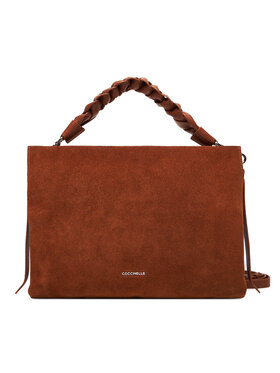 Coccinelle Coccinelle Ročna torba P6P Boheme Suede Bimaterial E1 P6P 19 02 01 Rjava