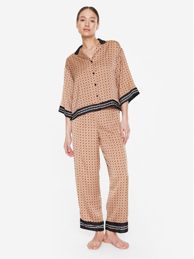 DKNY DKNY Pidžama YI2922661 Brūns Regular Fit