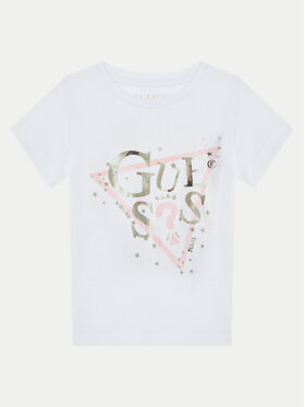 Guess Guess T-krekls K5RI00 K6YW4 Balts Regular Fit