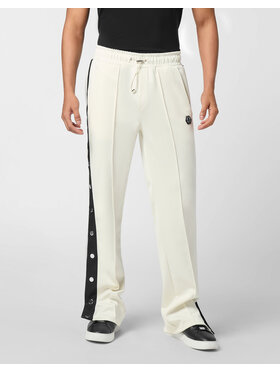 PHILIPP PLEIN PHILIPP PLEIN Teplákové kalhoty 25997 Bílá Jogger Fit