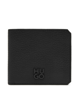 HUGO HUGO Чоловічий гаманець Nesh 8 cc 50541984 Чорний
