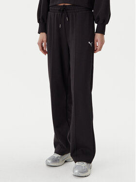 Puma Спортивні штани Ess 629774 Чорний Straight Fit