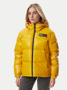 Tommy Jeans Tommy Jeans Daunenjacke Alaska  DW0DW23802 Gelb Oversize