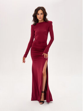 Roco Fashion Roco Fashion Abito da sera Veloria Bordeaux Slim Fit