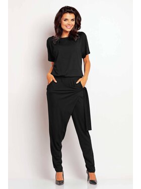 Infinite You Infinite You Kombinezon M106 Czarny Basic Fit