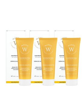 Warda Skincare Warda Skincare 3 x Krem z ochroną przeciwsłoneczną SPF 30 na dzień 50 ml Krem na dzień