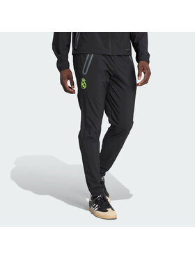 adidas adidas Spodnie materiałowe Originals Real Madrid Czarny Regular Fit