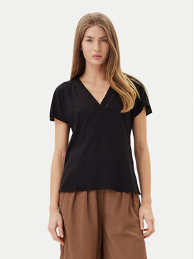 Vero Moda Vero Moda Blúz Bella 10327551 Fekete Regular Fit