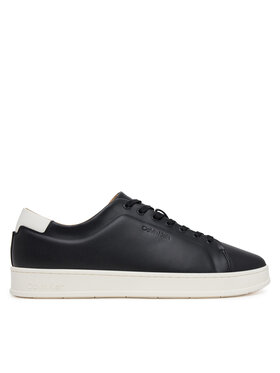 Calvin Klein Calvin Klein Sneakersy Pure Low Laceup Cupsole Hf Lth HM0HM01859 Czarny