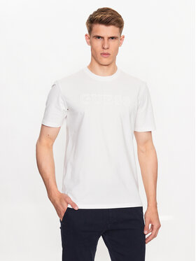 Guess Guess Футболка Alphy Z2YI11 J1314 Білий Regular Fit