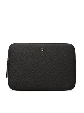 Tommy Hilfiger Tommy Hilfiger Nešiojamo kompiuterio dėklas Th Flow Laptop Sleeve AW0AW15051 Juoda