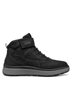Geox Geox Schnürschuhe U Granito + Grip B A U56FZC 00045 C9999 Schwarz