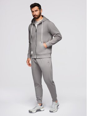 Ombre Ombre Komplet dresowy Z119 Szary Regular Fit