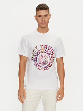 Just Cavalli Just Cavalli T-Shirt 76OAHC17 Weiß Regular Fit