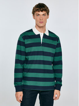 BIG STAR BIG STAR Polo MIKER Granatowy Basic Fit