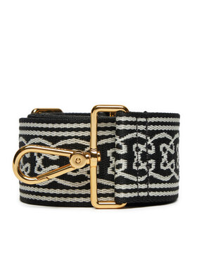 Coccinelle Coccinelle Austauschbarer Handtaschenriemen R2D Nastro Decoro E3 R2D 68 C5 01 Schwarz