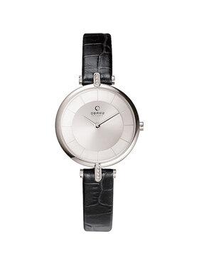 Obaku Obaku Hodinky V168LECIRB Černá