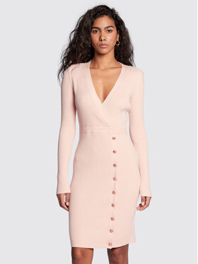 Guess Guess Kötött ruha Alexandra W2BK39 Z2V42 Rózsaszín Regular Fit
