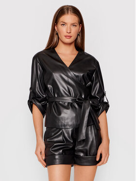 KARL LAGERFELD KARL LAGERFELD Блуза 215W1605 Черен Regular Fit