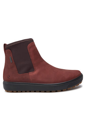 ECCO ECCO Polokozačky Soft 7 Tred W 45046302474 Hnědá