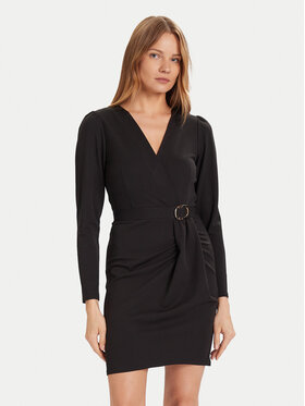 Morgan Morgan Cocktail obleka 242-RJIMY Črna Slim Fit