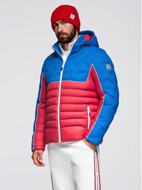 Ombre Ombre Kurtka zimowa OM-JALP-0206 Kolorowy Active Fit