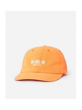 Rip Curl Rip Curl Czapka z daszkiem Mixed 6 Panel Cap Pomarańczowy