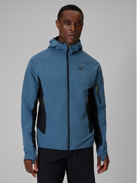 4F 4F Kurtka softshell 4FRSS26TSOFM644-32S Granatowy Regular Fit