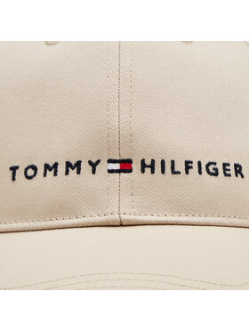 Tommy Hilfiger Kapa S šiltom Essential Cap AU0AU01667 Bež