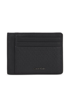 Calvin Klein Calvin Klein Bankkártya tartó Minimalism Id Cardholder K50K510906 Fekete