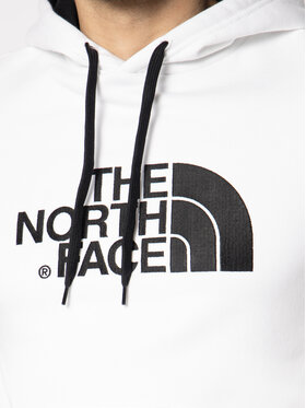 The North Face Majica Dugih Rukava Drew Peak Plv Hoodie NF00AHJY Bijela Regular Fit