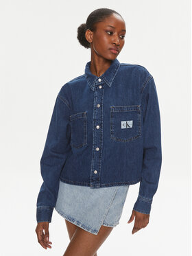 Calvin Klein Jeans Calvin Klein Jeans cămașă de blugi J20J222794 Albastru Regular Fit