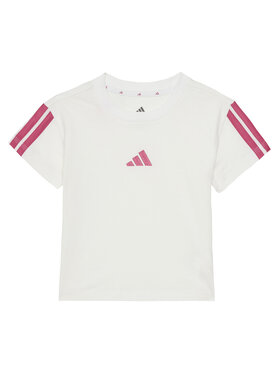 adidas adidas Tricou Essentials JN6494 Alb Regular Fit