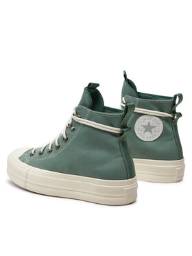 Converse Tenisice Chuck Taylor All Star Lift Platform Play On Utility A08864C Zelena