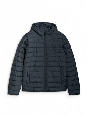 4F 4F Kurtka puchowa BASIC+ Czarny Regular Fit