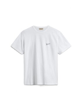 Woolrich Woolrich T-Shirt cfwote0144mrut2926-8041 Biały Regular Fit