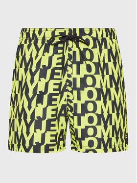Tommy Jeans Tommy Jeans Szorty kąpielowe UM0UM02759 Zielony Slim Fit