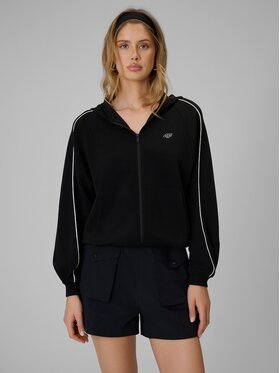 4F 4F Mikina 4FRSS26TSWSF2990-20S Černá Relaxed Fit