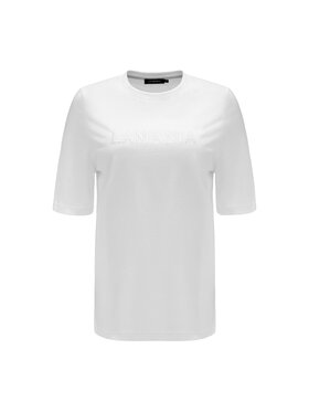 La Mania La Mania Bluzka LUCY 3 Biały Classic Fit