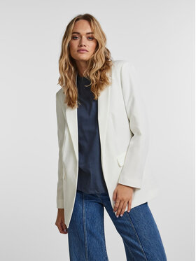 Pieces Pieces Sacou Bossy 17114792 Alb Oversize