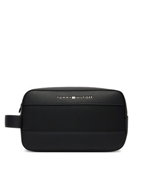 Tommy Hilfiger Tommy Hilfiger Kozmetická taštička Th Foundation Washbag AM0AM14161 Čierna