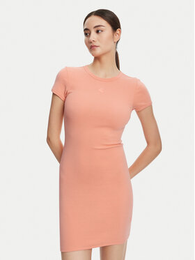 Calvin Klein Jeans Calvin Klein Jeans Kleid für den Alltag LV047B266G Korallenfarben Slim Fit