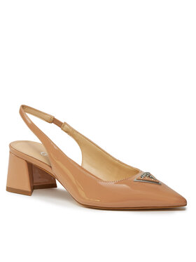 Guess Guess Сандали Zanda FLPZAN PAT05 Бежов