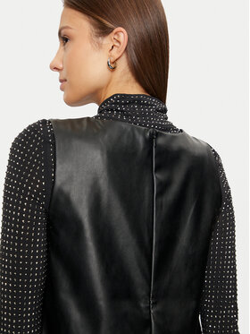 Φόρεμα από απομίμηση δέρματος Vila φωτογραφία